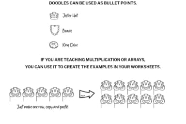 Mardi Gras Doodle by digitalplannerland — Dingbats Font — thumbnail 7