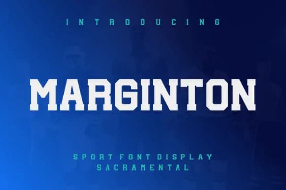 Marginton by Sacramental — Slab Serif Font