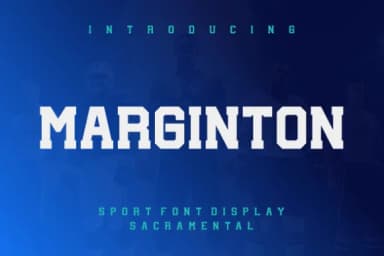 Marginton by Sacramental — Slab Serif Font — thumbnail 1