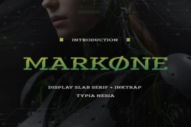 Markone by Typia Nesia — Slab Serif Font — thumbnail 1