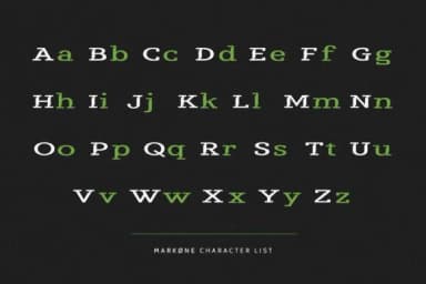 Markone by Typia Nesia — Slab Serif Font — thumbnail 2