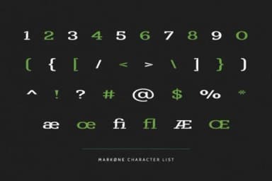 Markone by Typia Nesia — Slab Serif Font — thumbnail 3