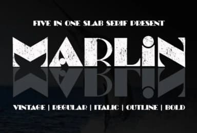 Marlin by Rulihoki Studio — Slab Serif Font — thumbnail 1
