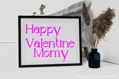 Maroke by gunaloe12 — Slab Serif Font — thumbnail 3