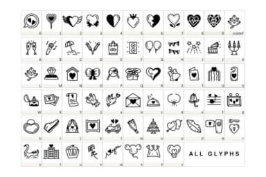 Marriage by YandiDesigns — Dingbats Font — thumbnail 2