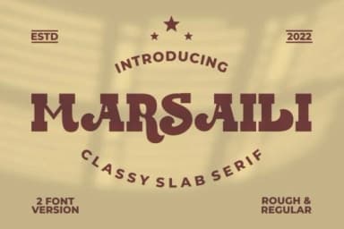 Marsaili by putracetol — Slab Serif Font — thumbnail 1