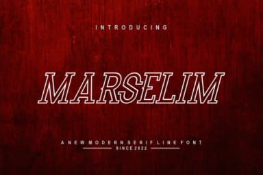 Marselim by riotama85 — Slab Serif Font — thumbnail 1