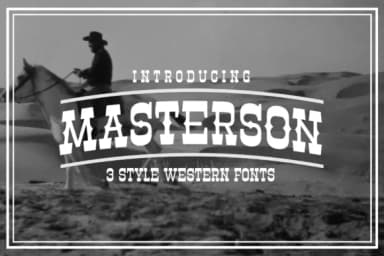 Masterson Family by Arterfak Project — Slab Serif Font — thumbnail 1