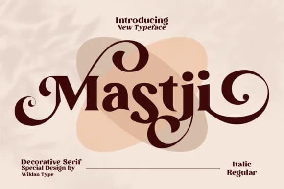 Mastji by Wildan Type — Slab Serif Font