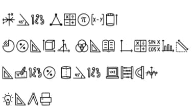 Mathematics by YandiDesigns — Dingbats Font — thumbnail 6
