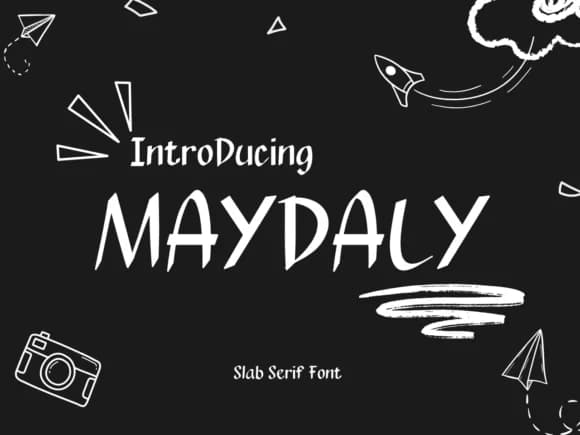 Maydaly by Pukka De — Slab Serif Font