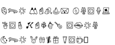 Me Time by YandiDesigns — Dingbats Font — thumbnail 6