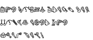 Mechanic Tools by YandiDesigns — Dingbats Font — thumbnail 6