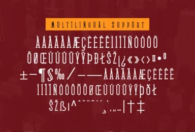 Medan by afkaristudio — Slab Serif Font — thumbnail 4