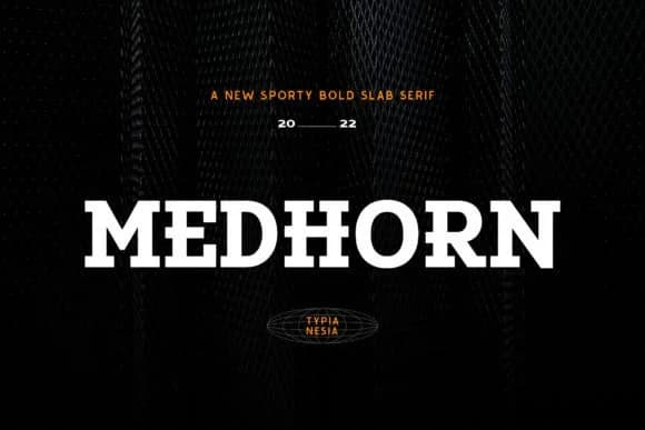 Medhorn by Typia Nesia — Slab Serif Font