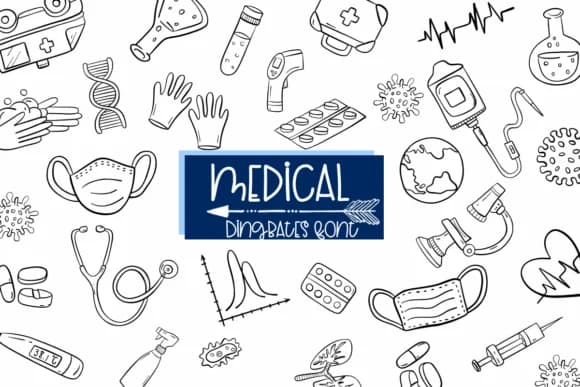Medical by Sirinart — Dingbats Font