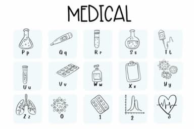 Medical by Sirinart — Dingbats Font — thumbnail 3