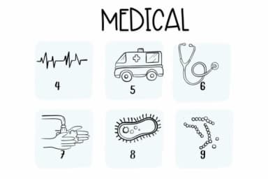 Medical by Sirinart — Dingbats Font — thumbnail 4