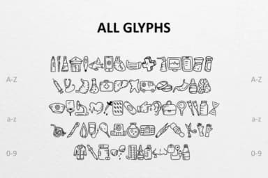 Medical Doodle by CrafterFonts — Dingbats Font — thumbnail 2