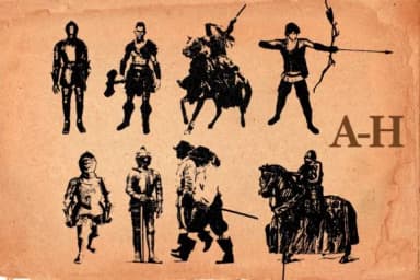 Medieval Characters by Minimalistartstudio — Dingbats Font — thumbnail 2