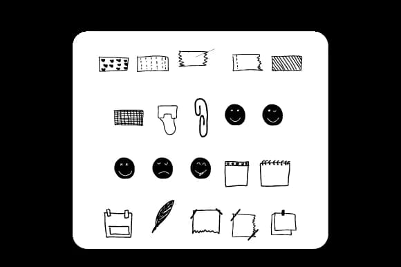 Memoriam Clip Art by Ciriative — Dingbats Font