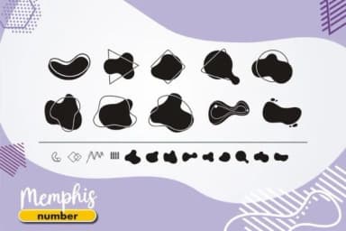 Memphis by onoborgol — Dingbats Font — thumbnail 4