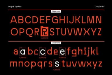 Mergo by Drizy Studio — Slab Serif Font — thumbnail 4