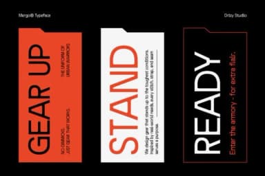 Mergo by Drizy Studio — Slab Serif Font — thumbnail 8