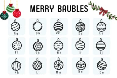 Merry Baubles by Chada Art — Dingbats Font — thumbnail 2
