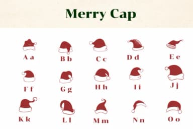 Merry Cap by Apiwat Type — Dingbats Font — thumbnail 2