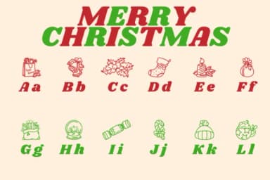 Merry Christmas by Chonada — Dingbats Font — thumbnail 2