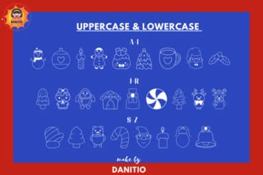 Merry Christmas by danita.kukkai — Dingbats Font — thumbnail 2