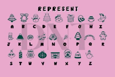 Merry Christmas by danita.kukkai — Dingbats Font — thumbnail 2