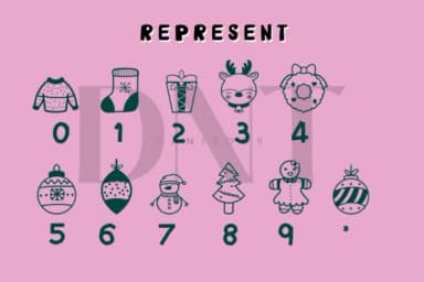 Merry Christmas by danita.kukkai — Dingbats Font — thumbnail 3