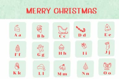 Merry Christmas by Ketsarin — Dingbats Font — thumbnail 2