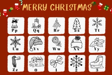Merry Christmas by CHANOK — Dingbats Font — thumbnail 3