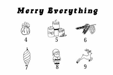 Merry Everything by Suphitchaya — Dingbats Font — thumbnail 4
