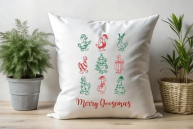 Merry Goosemas by Pui Art — Dingbats Font — thumbnail 2