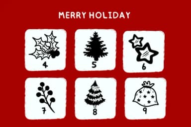 Merry Holiday by Bee piyanuch — Dingbats Font — thumbnail 8