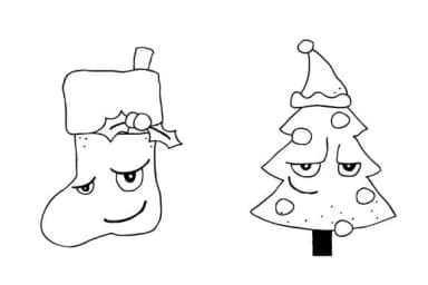 Merry Monster Holiday Dingbats by Illustration Ink — Dingbats Font — thumbnail 5