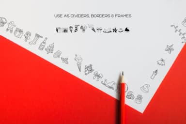 Merry Xmas by GraphicsFarm — Dingbats Font — thumbnail 7