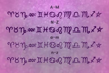 Mf Zodiac Dings by Misti — Dingbats Font — thumbnail 2