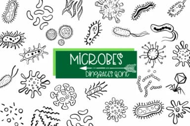Microbes by Sirinart — Dingbats Font — thumbnail 1