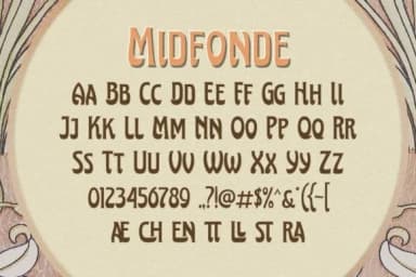 Midfonde by letterhend — Slab Serif Font — thumbnail 5