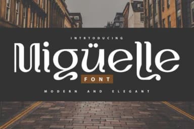 Miguelle by FannanStudio — Slab Serif Font — thumbnail 1
