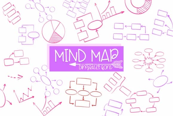 Mind Map by Sirinart — Dingbats Font