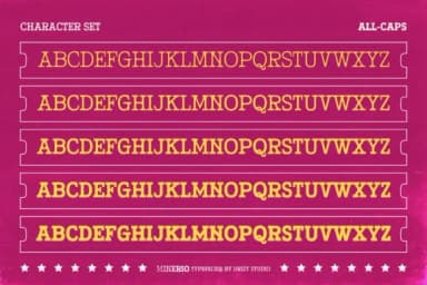 Minerio by Drizy Studio — Slab Serif Font — thumbnail 4