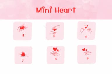 Mini Heart by Ketsarin — Dingbats Font — thumbnail 4