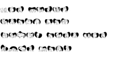 Mini Rocks by onoborgol — Dingbats Font — thumbnail 4