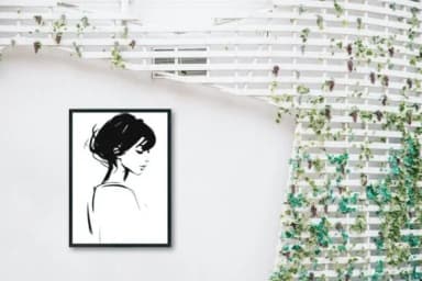 Minimalist Woman by MOMAT THIRTYONE — Dingbats Font — thumbnail 6